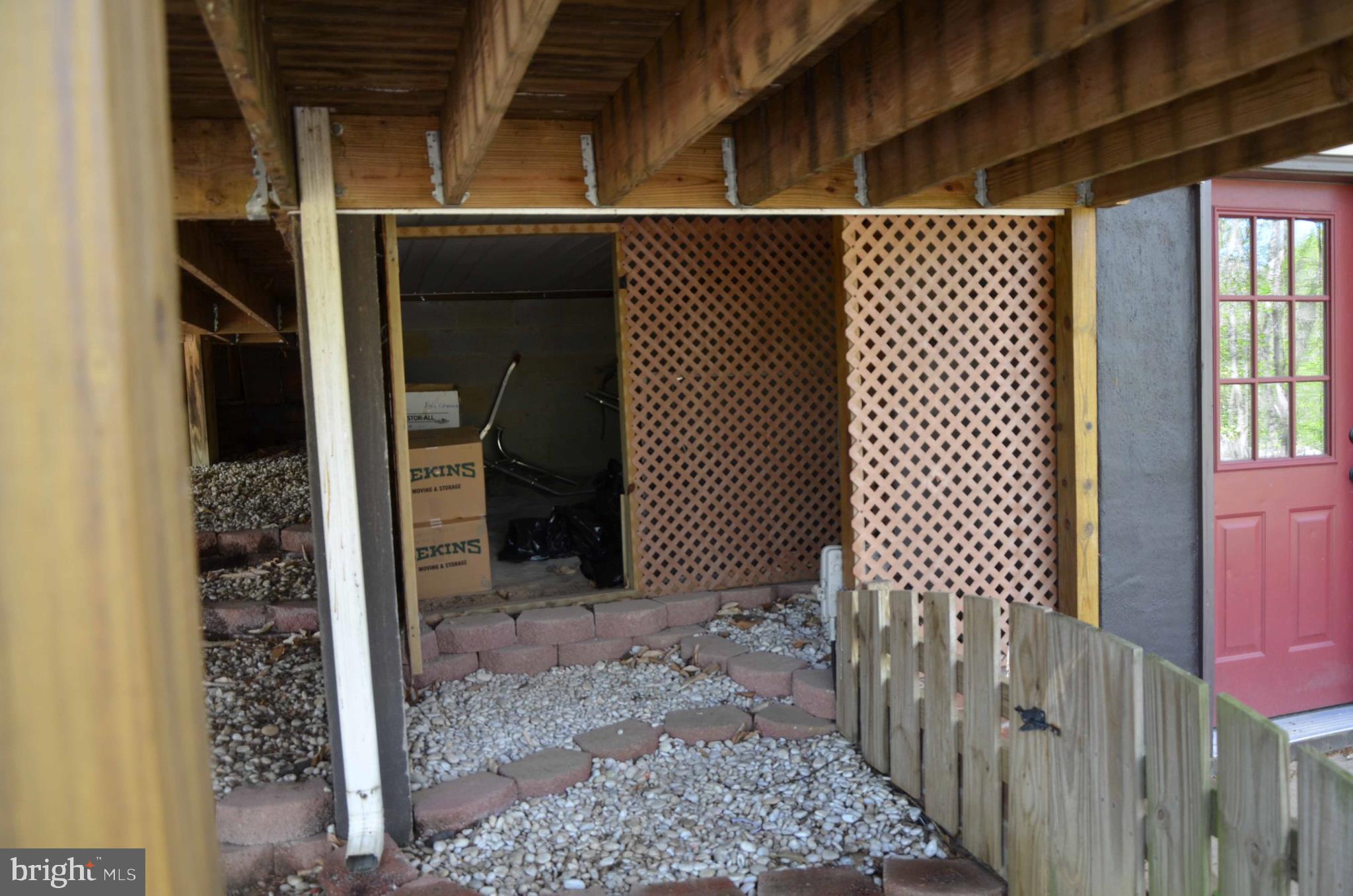 6137 Caledon Road King George, VA 22485 - Photo 20 of 45 Storage under the deck