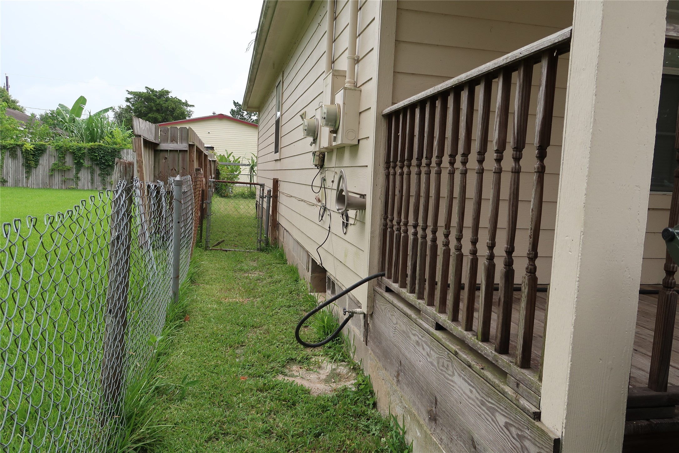 4721 9th Street, Unit A Bacliff, TX 77518 - Photo 24 of 27 a view of a backyard