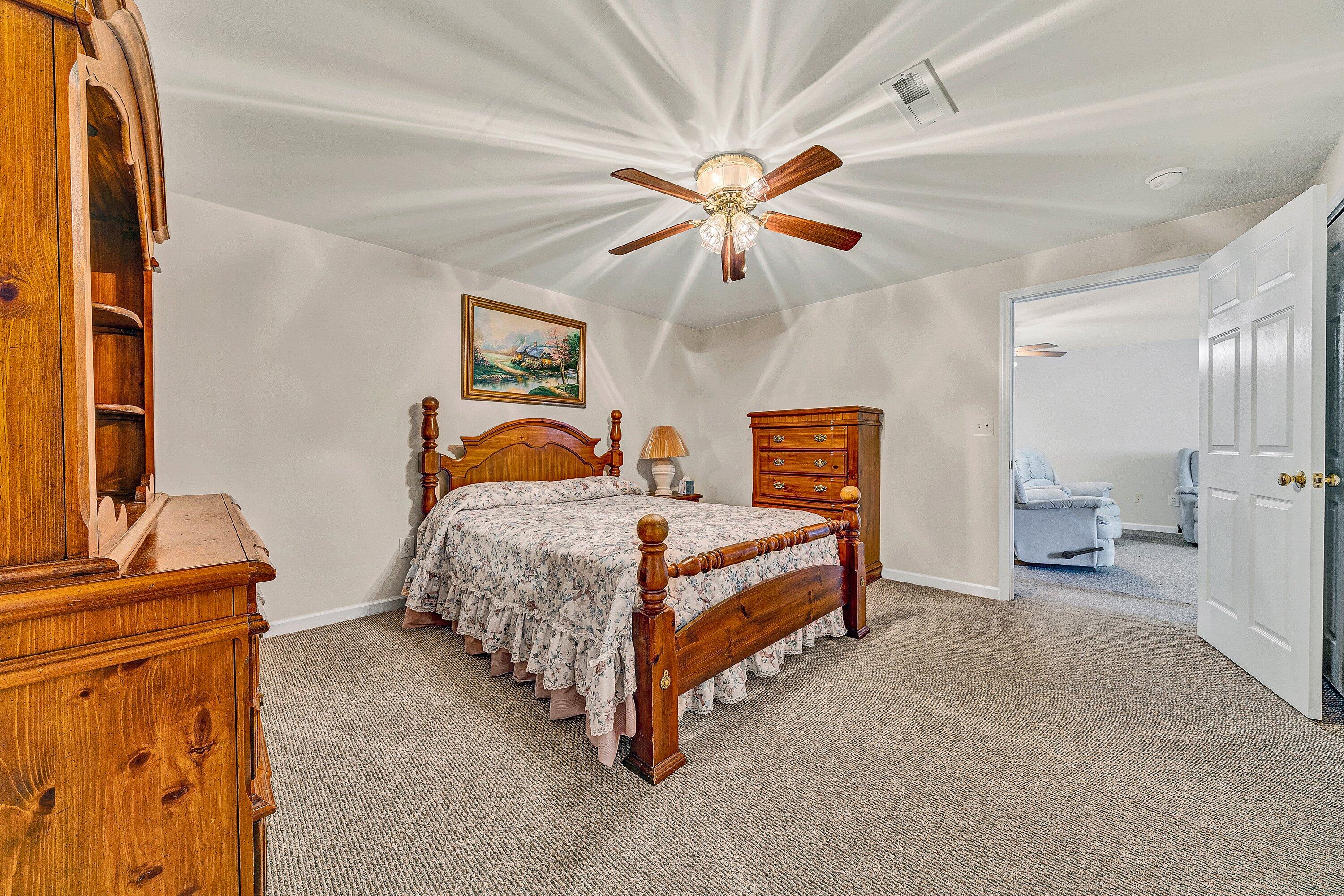 1850 Emmaus Church Road Moneta, VA 24121 - Photo 35 of 63 a bedroom with a bed dresser and a window