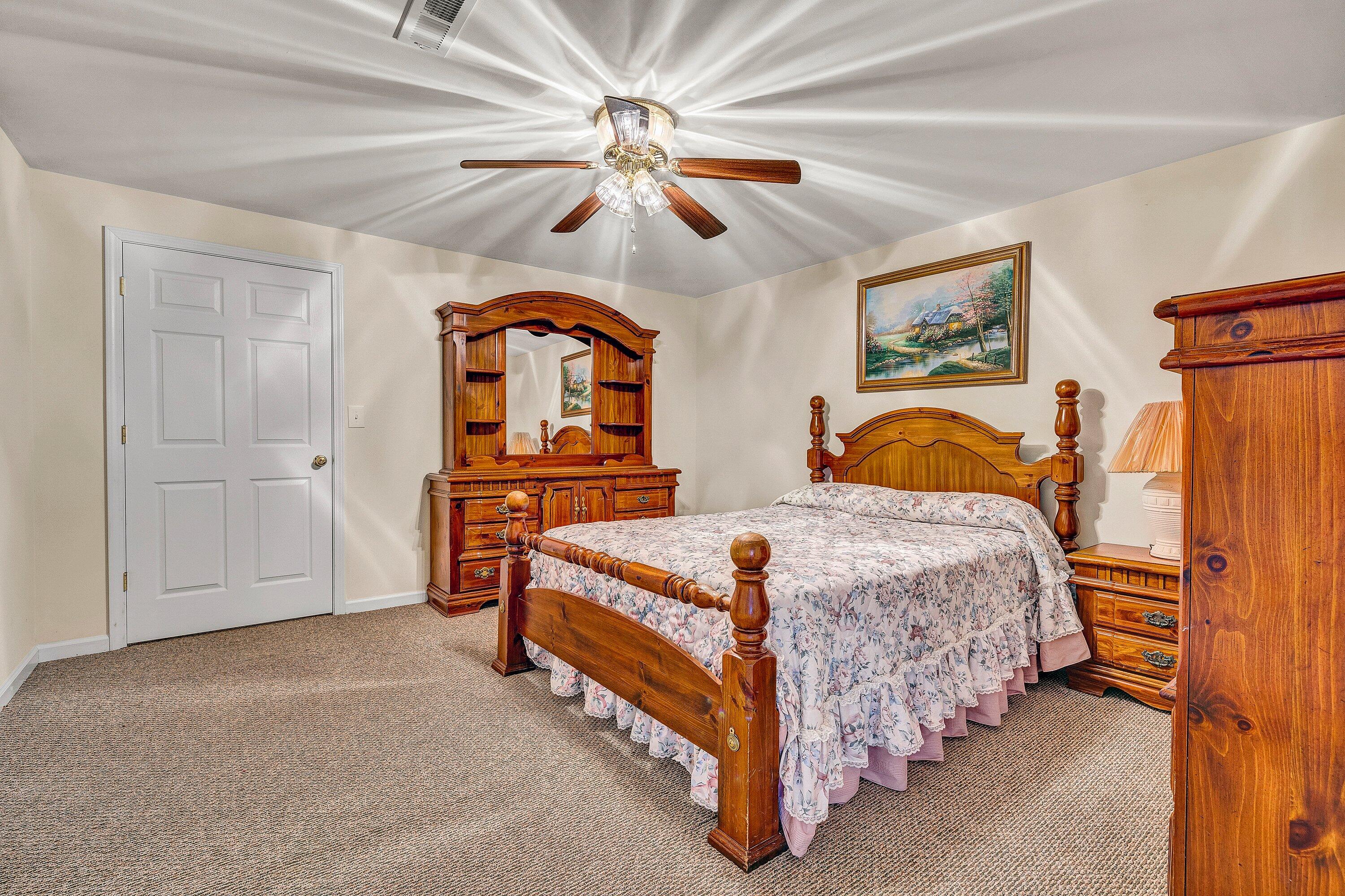1850 Emmaus Church Road Moneta, VA 24121 - Photo 40 of 63 a bedroom with bed and window