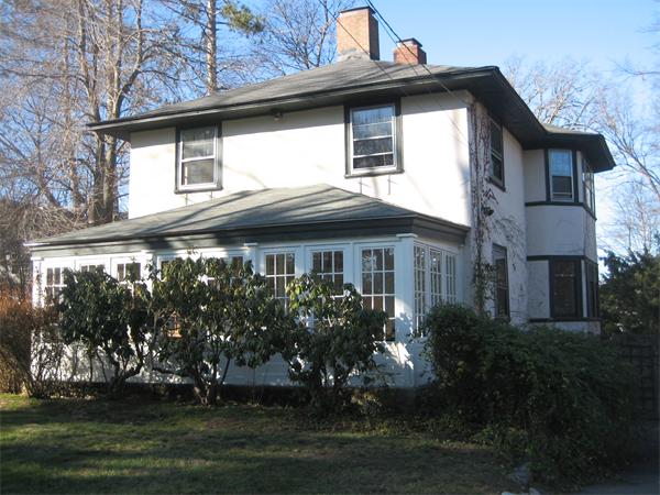 14 Woodleigh Road Dedham, MA 02026 - Photo 1 of 24 a front view of a house with a garden