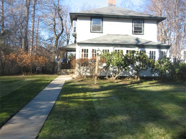 14 Woodleigh Road Dedham, MA 02026 - Photo 22 of 24 a front view of house with yard