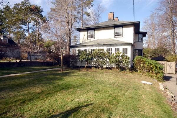 14 Woodleigh Road Dedham, MA 02026 - Photo 23 of 24 a front view of house with yard