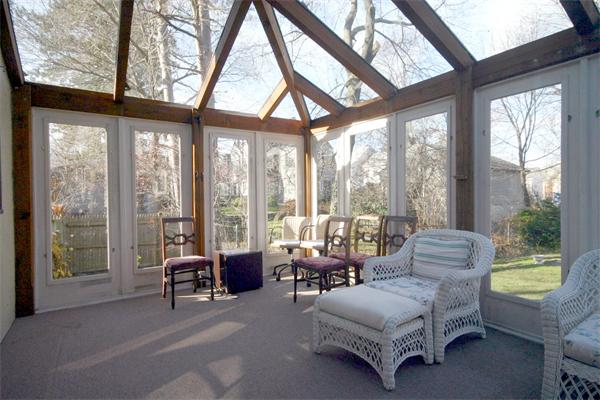 14 Woodleigh Road Dedham, MA 02026 - Photo 9 of 24 a living room with furniture and a large window