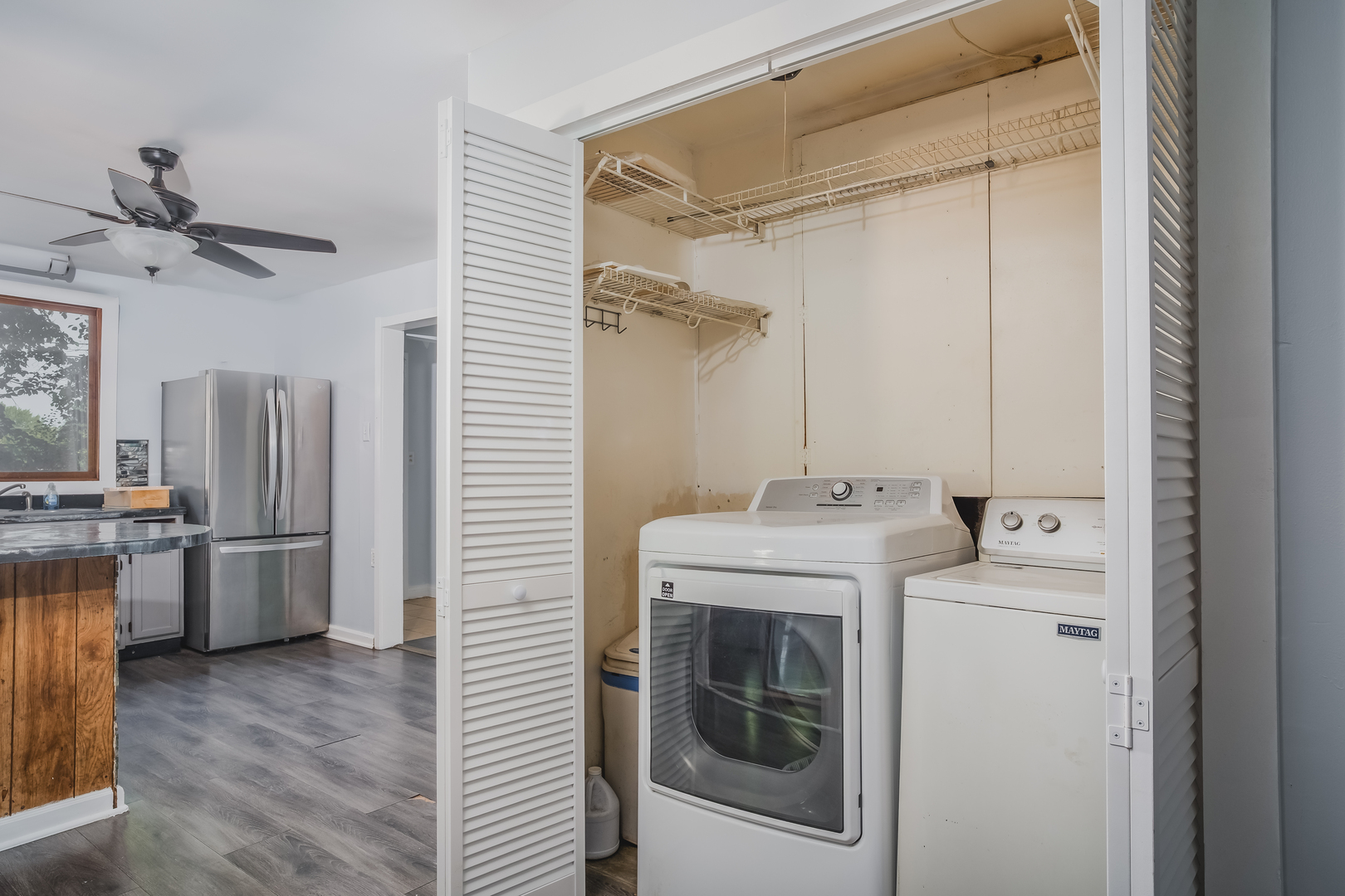 37902 North West Street Spring Grove, IL 60081 - Photo 18 of 26 a utility room with closet dryer and washer
