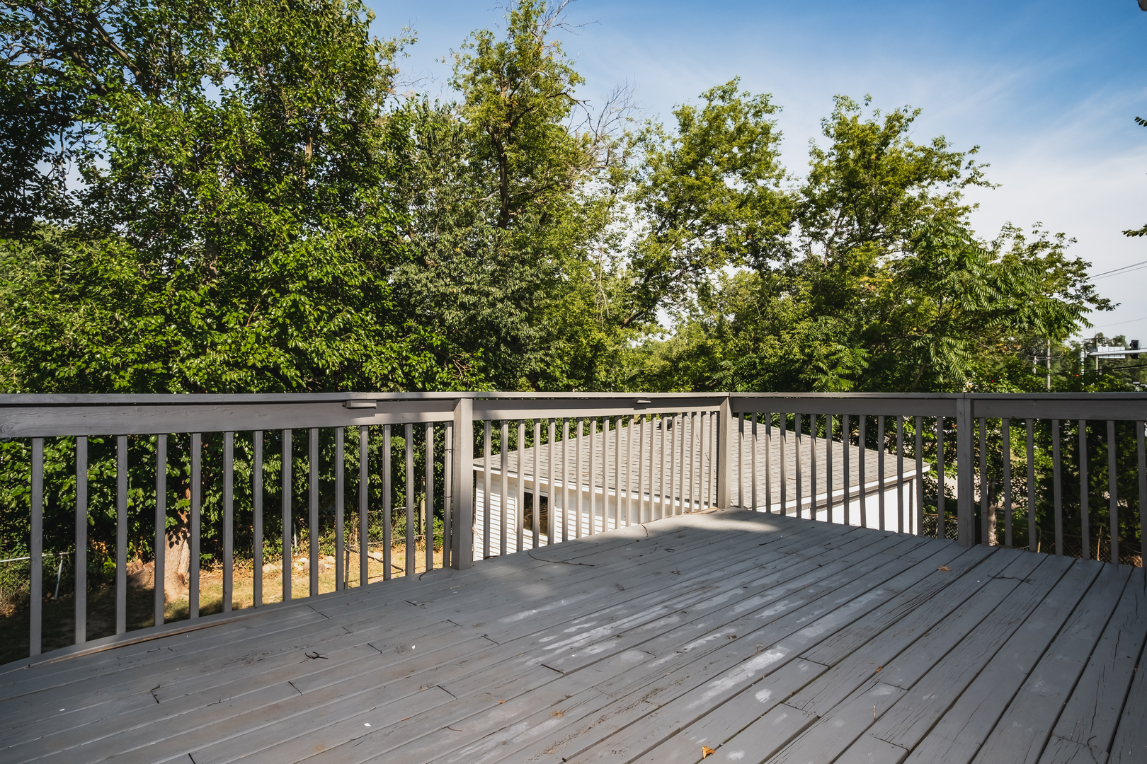 37902 North West Street Spring Grove, IL 60081 - Photo 26 of 26 a balcony with wooden floor and fence