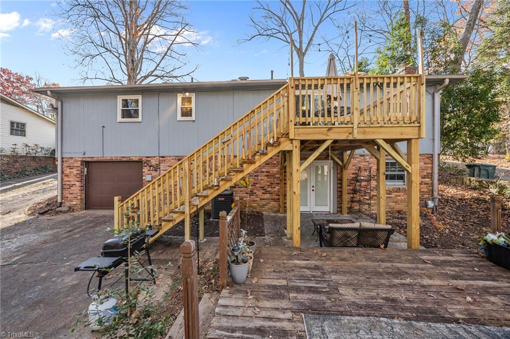931 Ransom Road Winston-Salem, NC 27106 - Photo 2 of 48 Back exterior of the home.
