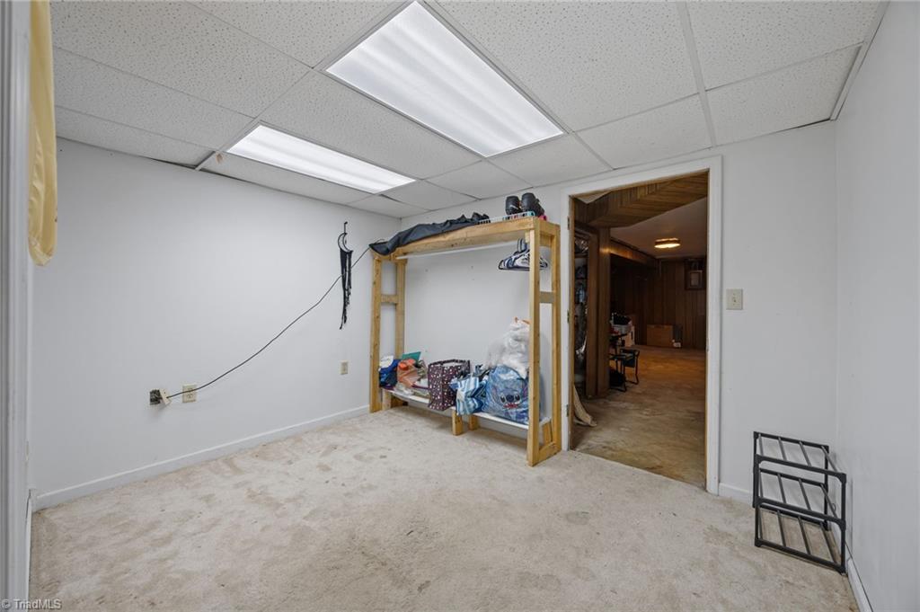 931 Ransom Road Winston-Salem, NC 27106 - Photo 26 of 48 Basement-providing extra storage or potential living space.