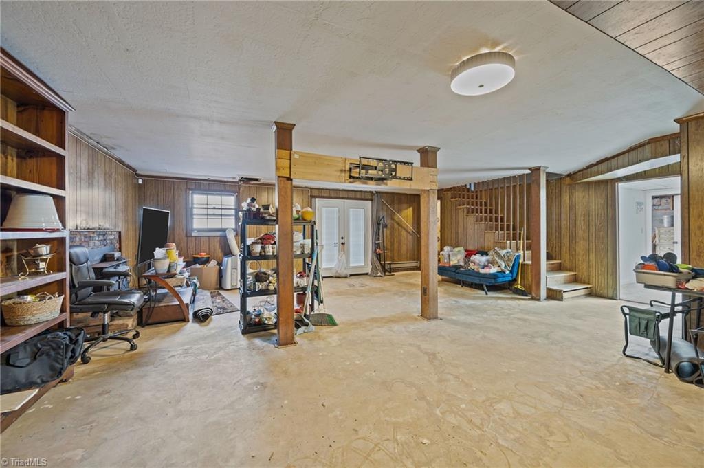 931 Ransom Road Winston-Salem, NC 27106 - Photo 7 of 48 Basement-providing extra storage or potential living space.