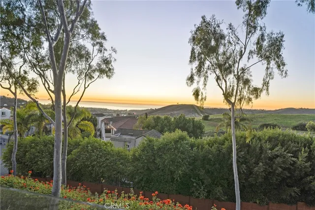 a view of swimming pool with a garden