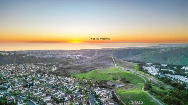 a view of an ocean and beach