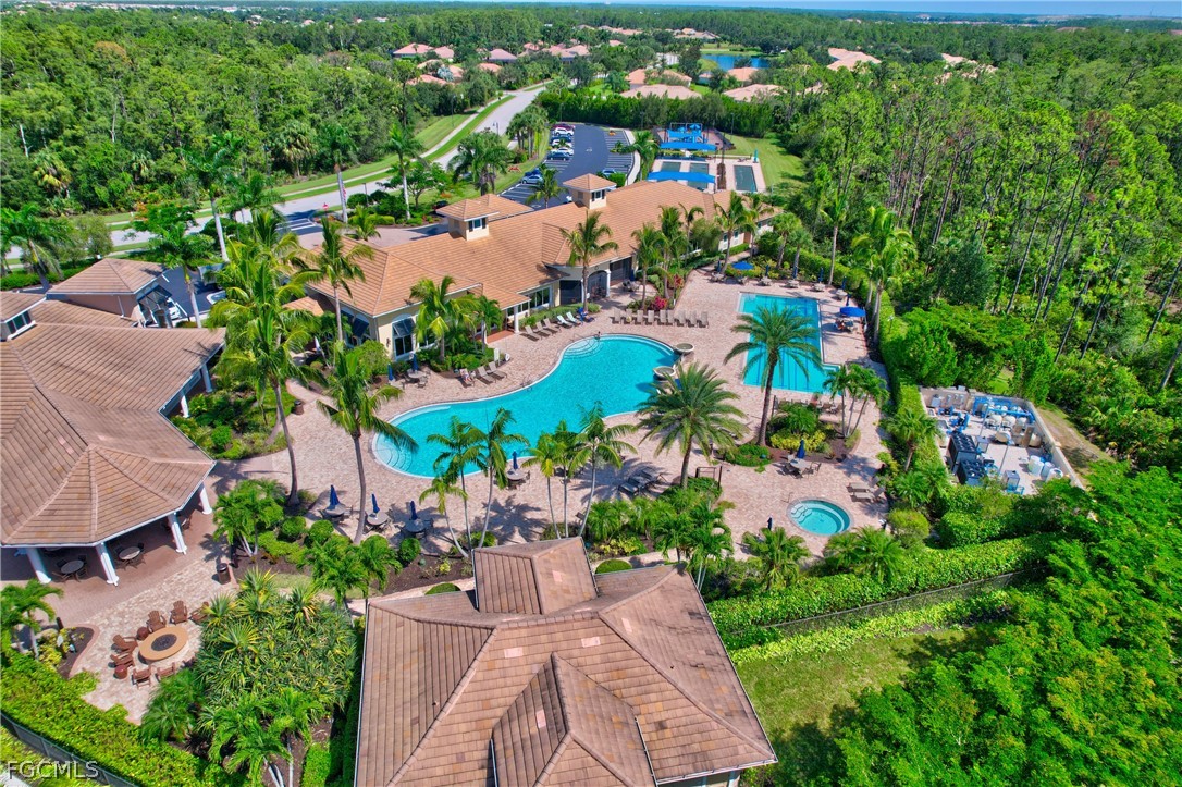 10908 Clarendon Street Fort Myers, FL 33913 - Photo 37 of 49 an aerial view of a houses with yard