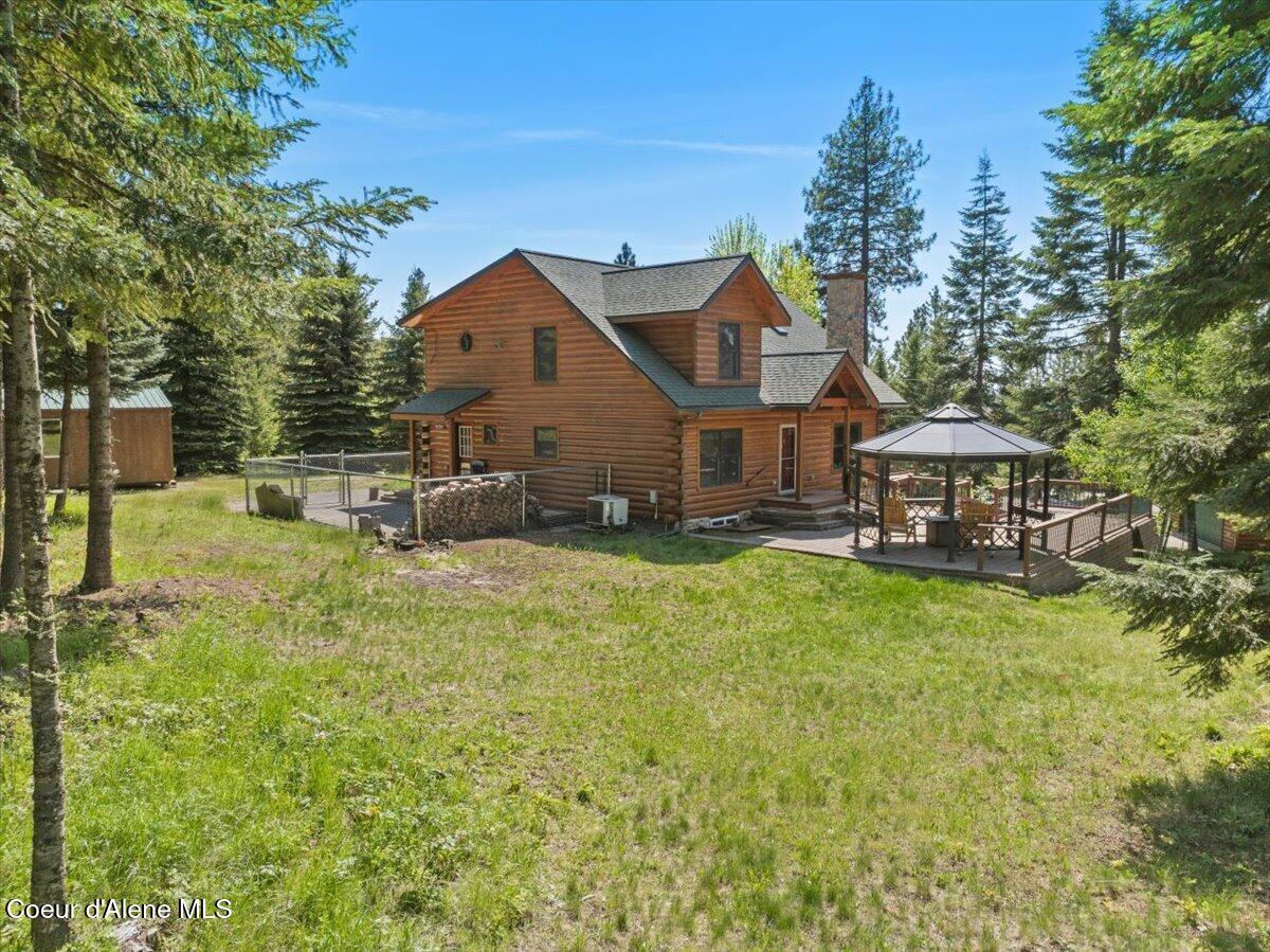 13764 South Ridgeview Drive Harrison, ID 83833 - Photo 25 of 60 07-Aerial side of home