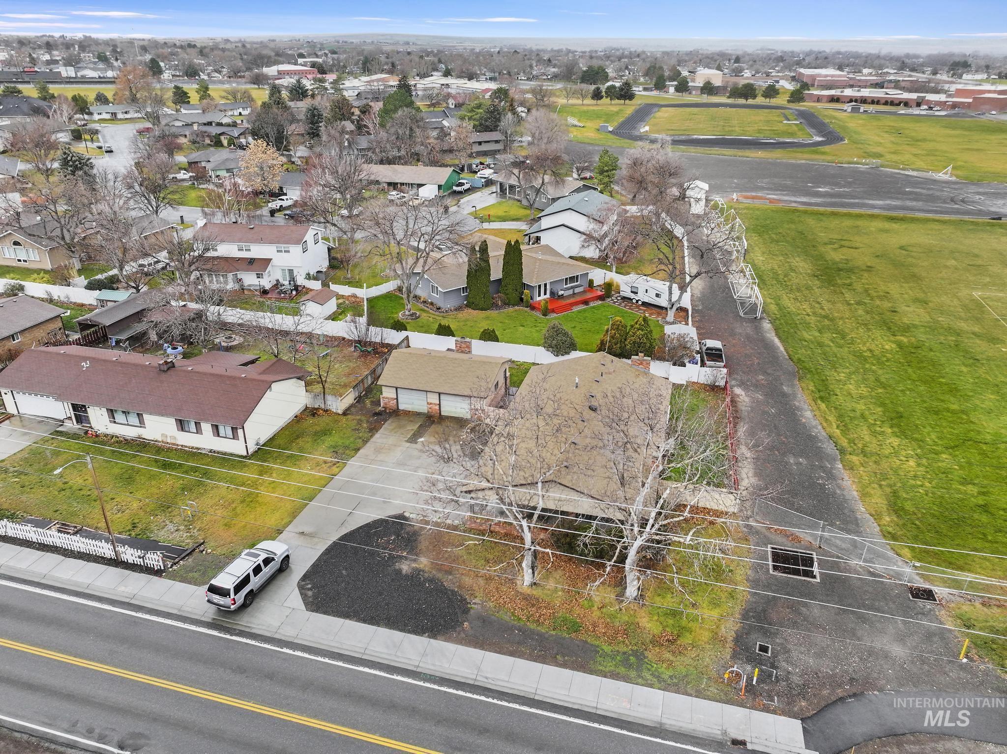 409 Clear Lakes Road Buhl, ID 83316 - Photo 33 of 43 Aerial perspective of suburban area