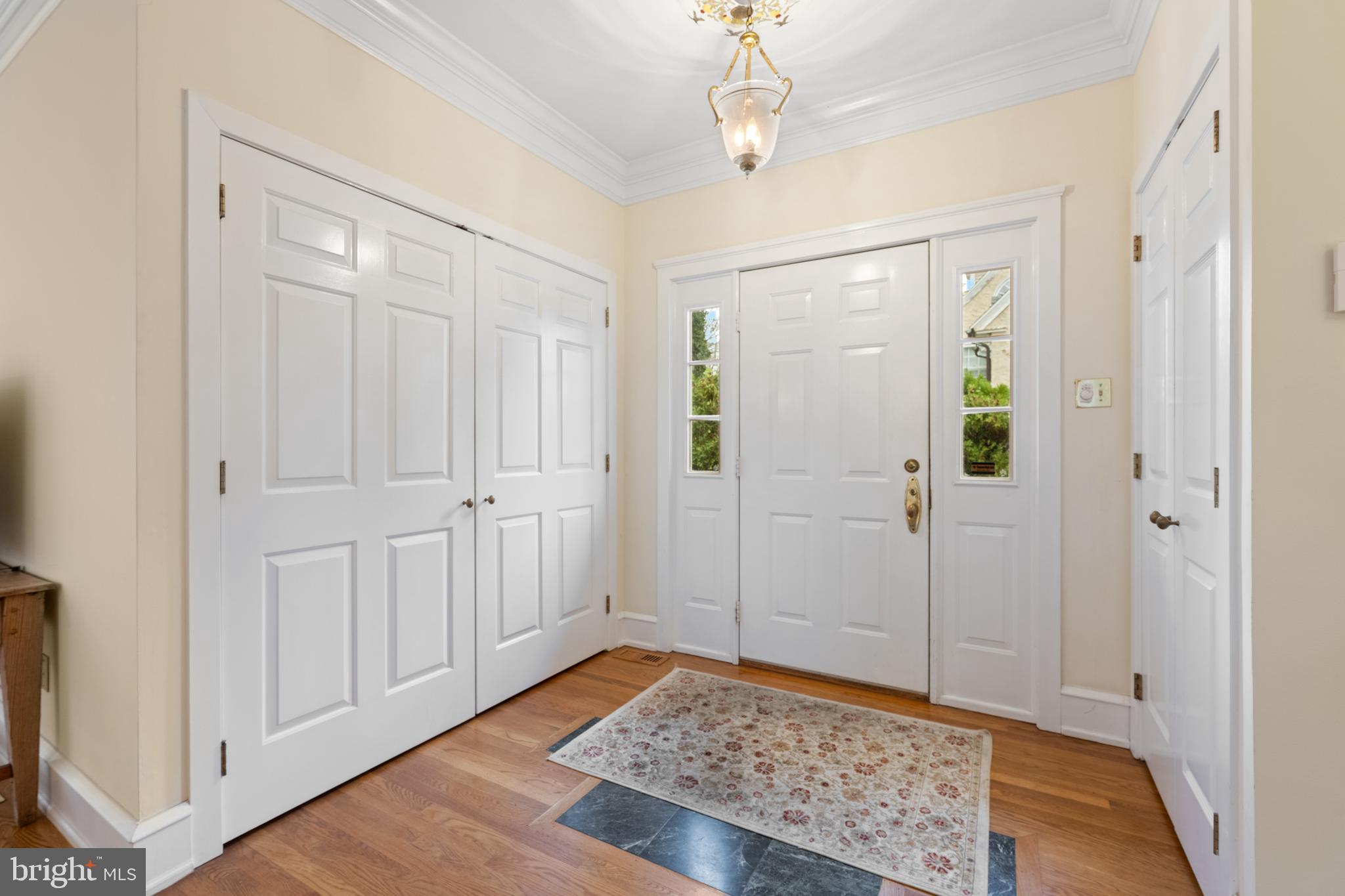 328 Conestoga Road Wayne, PA 19087 - Photo 26 of 72 a view of a hallway with wooden floor
