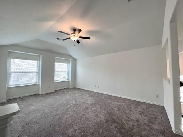 4826 Albany Ridge Lane Rosharon, TX 77583 - Photo 23 of 37 an empty room with windows and ceiling fan