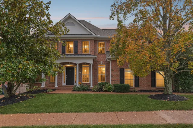 front view of house with a yard