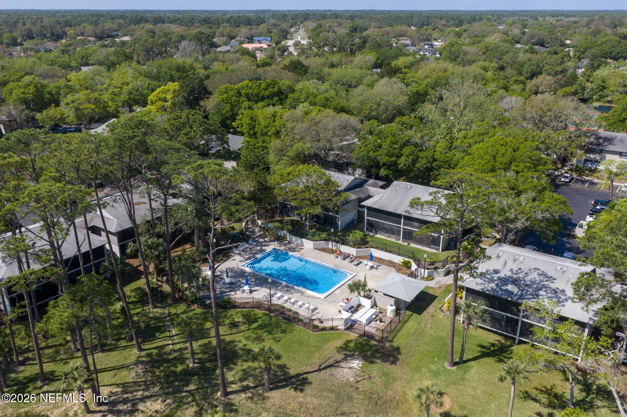 36 Navarra Court St. Augustine, FL 32086 - Photo 40 of 42 an aerial view of a house with a yard
