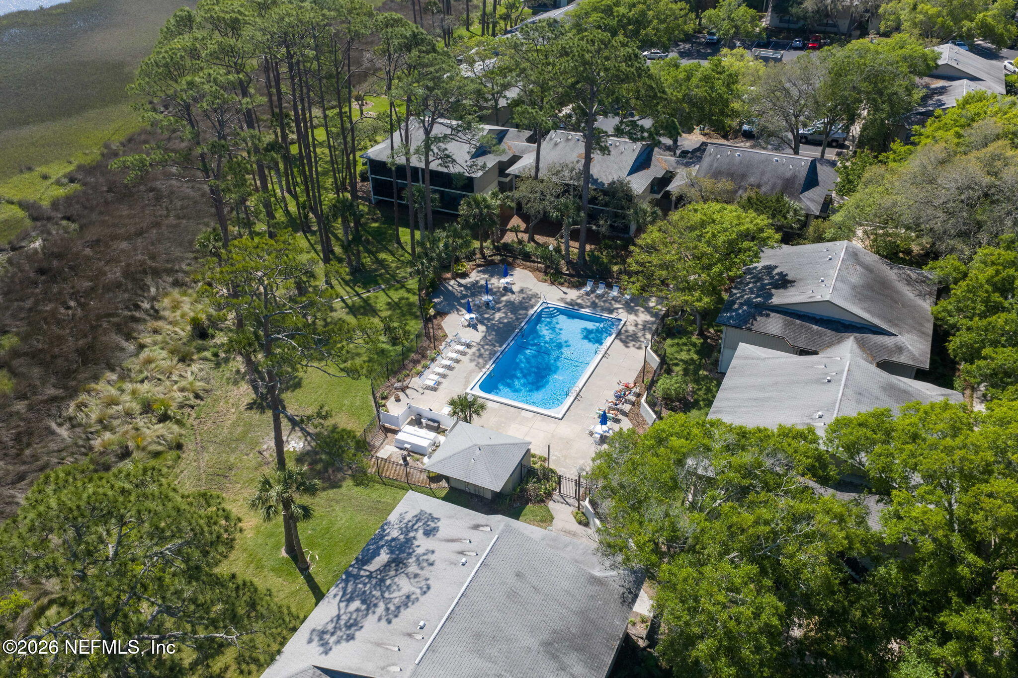 36 Navarra Court St. Augustine, FL 32086 - Photo 42 of 42 an aerial view of a house with a yard