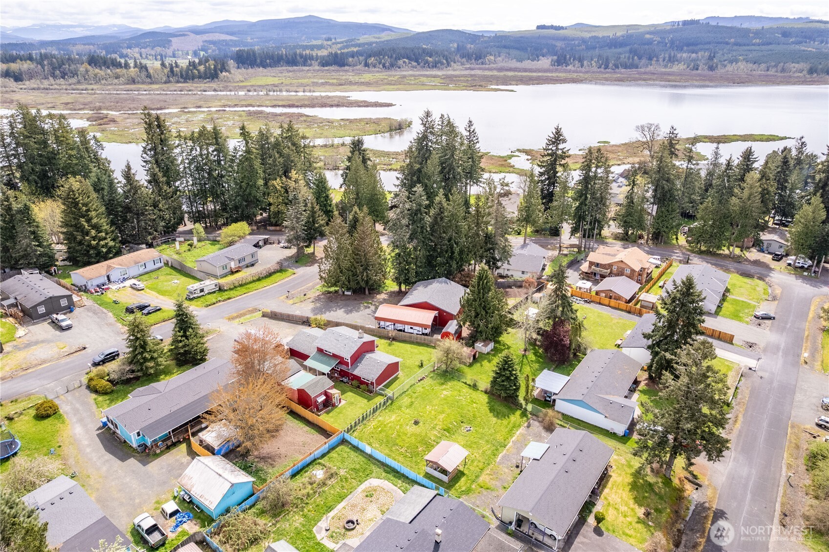 116 Mason Road Silverlake, WA 98645 - Photo 19 of 32 a view of lake and mountain view