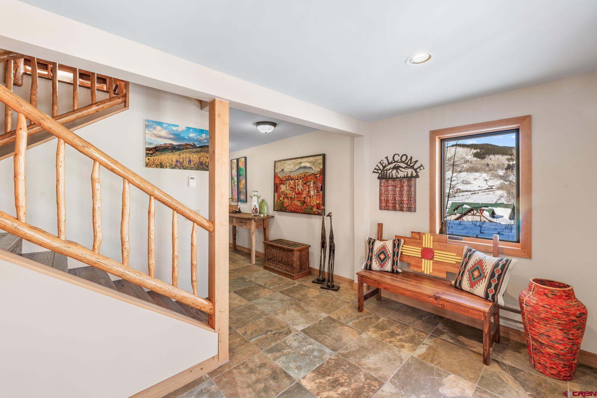 10 Ruby Drive Crested Butte, CO 81225 - Photo 28 of 42 a view of a livingroom with furniture and stairs