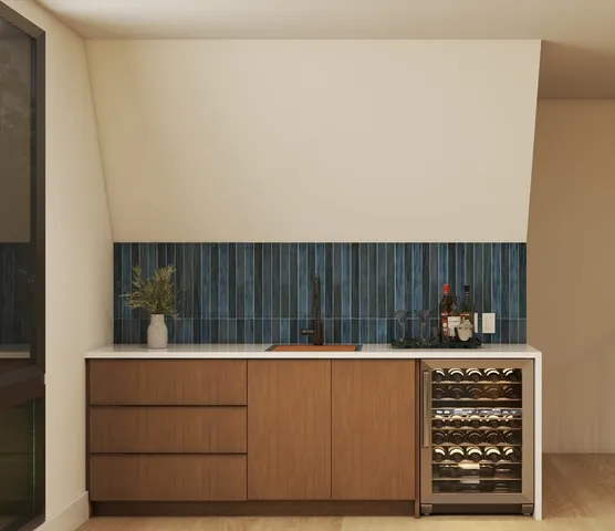 a kitchen view with a sink a stove and a microwave oven