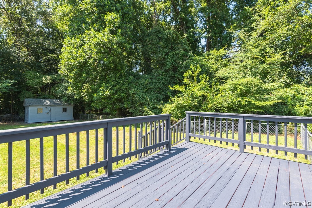 2441 Osborne Road Chester, VA 23831 - Photo 24 of 29 a view of balcony with wooden floor