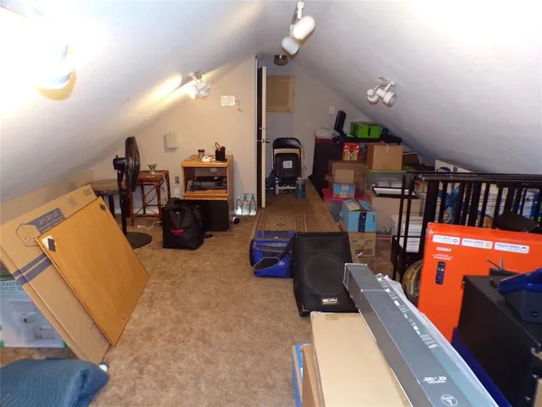 a room with musical instruments