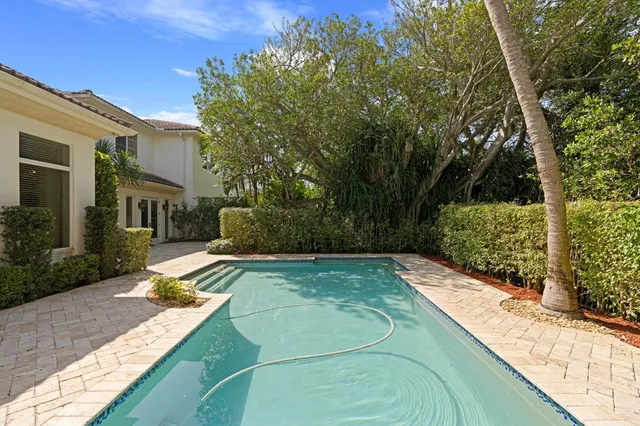 a view of a house with pool