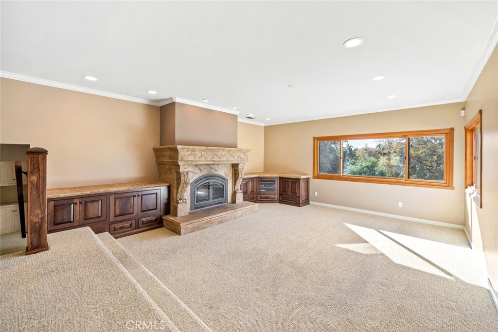 9170 Santa Lucia Road Atascadero, CA 93422 - Photo 6 of 60 a view of livingroom with furniture a fireplace and entryway