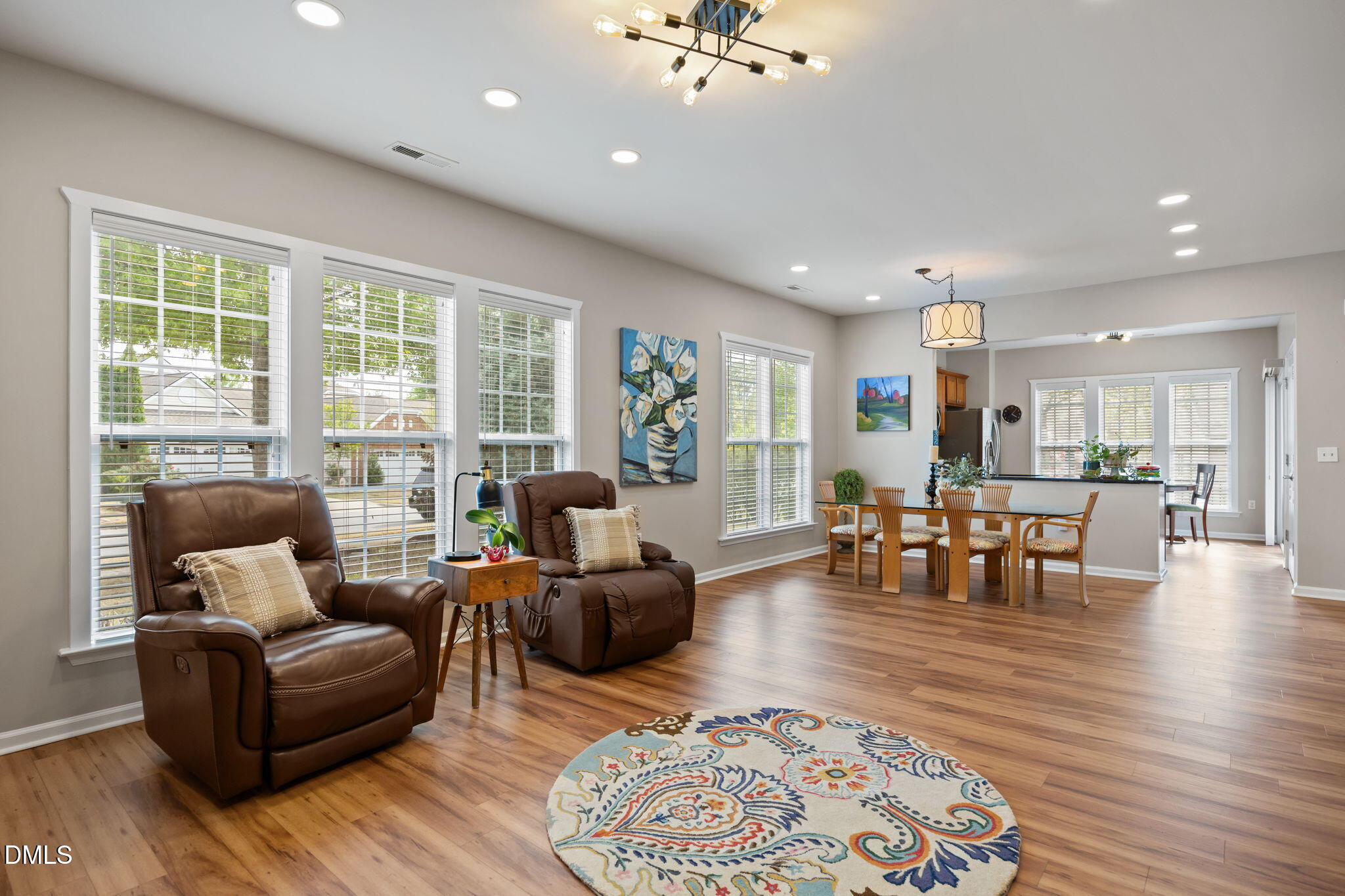 564 Tomkins Loop Cary, NC 27519 - Photo 5 of 36 Living & dining area