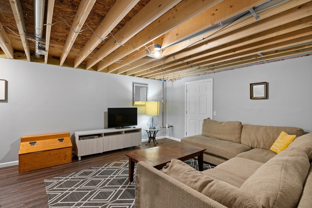237 Glendale Road Northampton, MA 01062 - Photo 34 of 42 a living room with furniture and a flat screen tv