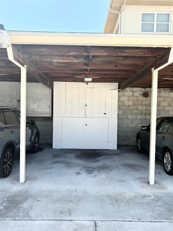 4455 Duhme Road, Unit 103 St. Petersburg, FL 33708 - Photo 27 of 37 a view of a garage