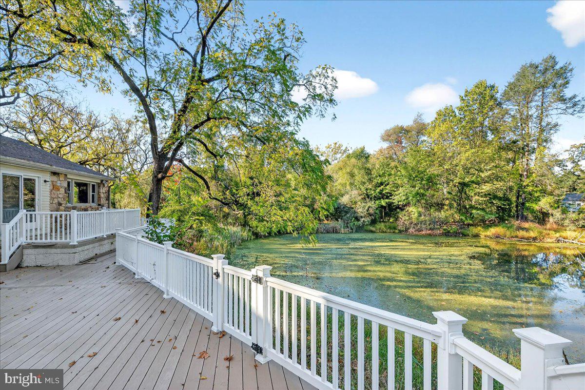 121 Midway Road Phoenixville, PA 19460 - Photo 42 of 55 Deck with view of pond