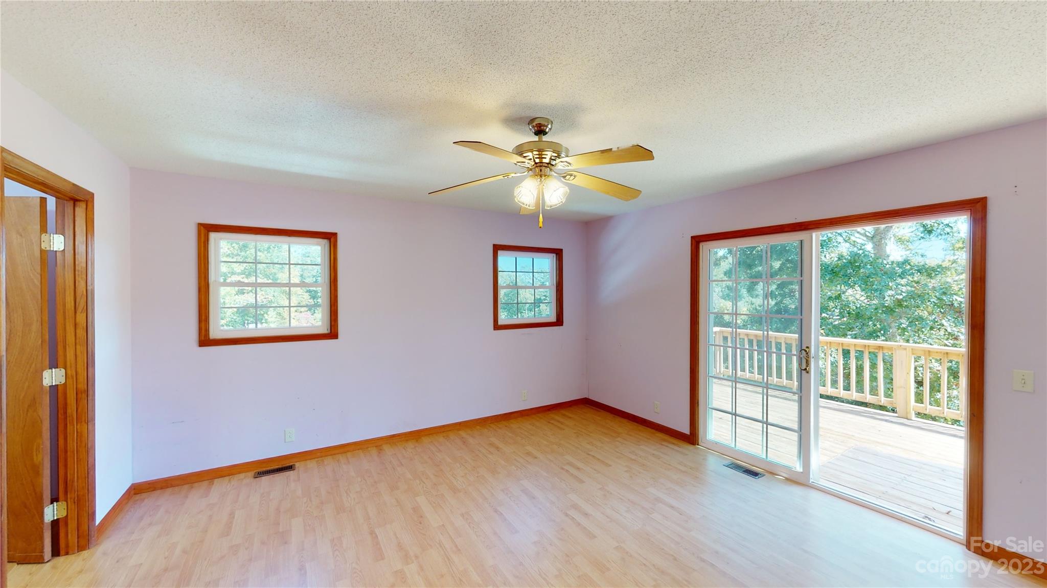 348 Becky Mountain Road Brevard, NC 28712 - Photo 5 of 26 a view of an empty room with a window