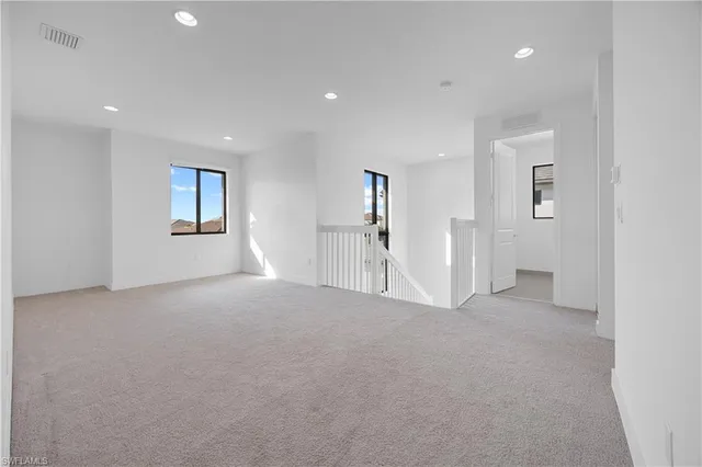 a view of empty room