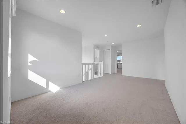 a view of empty room