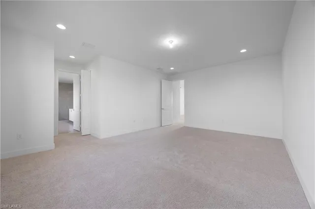 a view of empty room