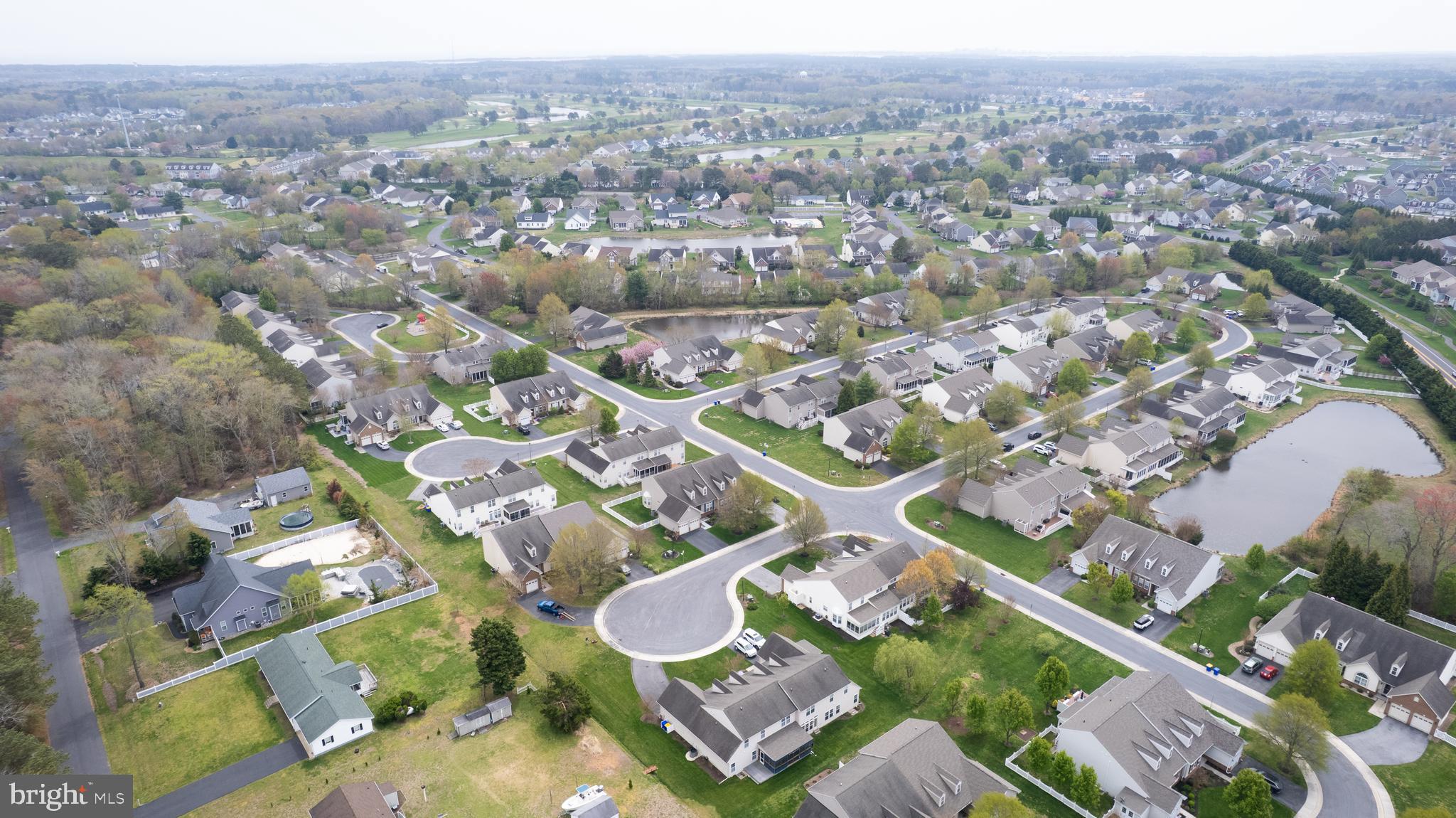 47 Brighton Street Ocean View, DE 19970 - Photo 44 of 44 an aerial view of residential houses with outdoor space