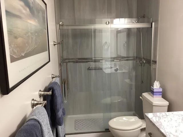 a view of a window in a room