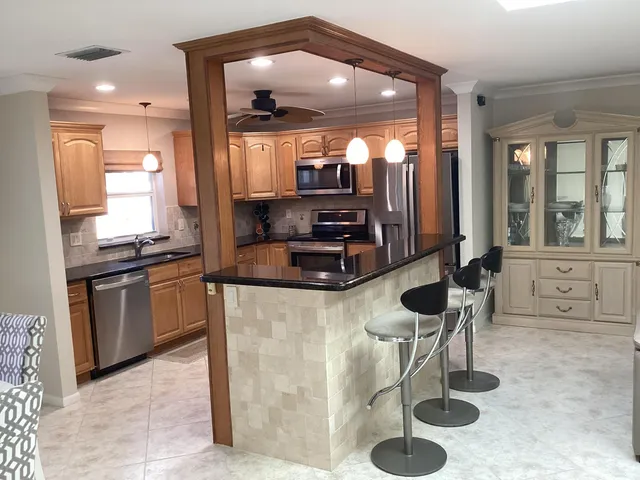 a close view of closet