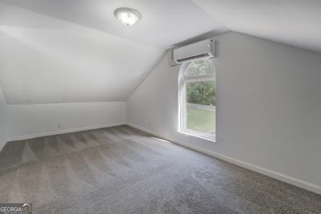 a view of a lake with wooden floor and city view