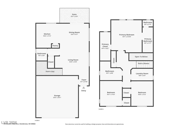 $419,900 | 159 Desert Pond Avenue, Henderson, NV 89002