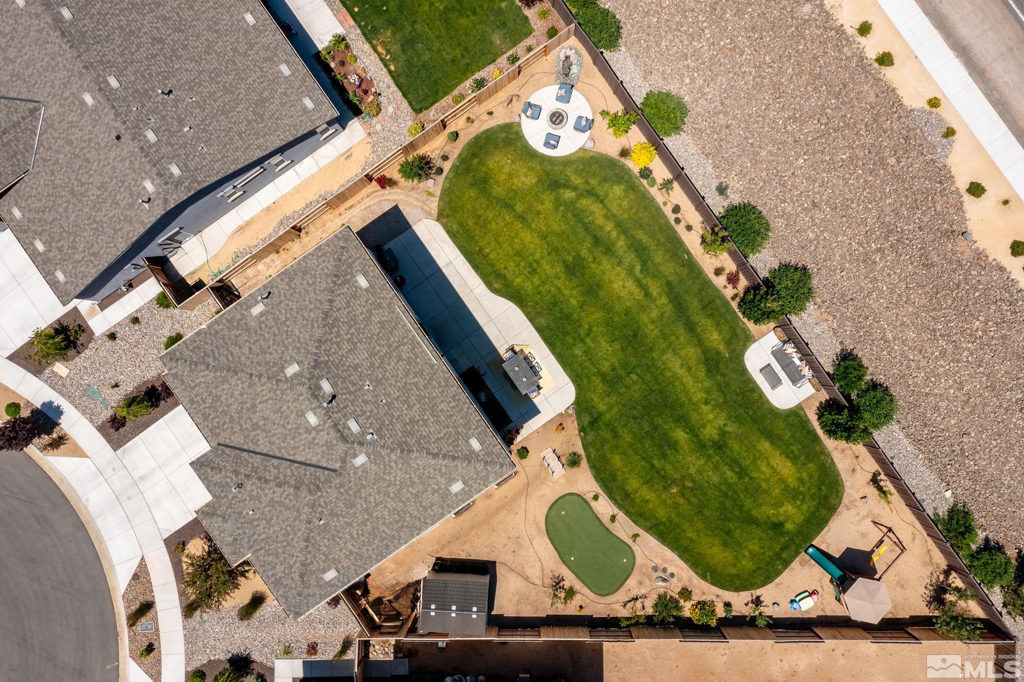 9166 Gulf Court Reno, NV 89506 - Photo 28 of 33 an aerial view of a residential houses with outdoor space