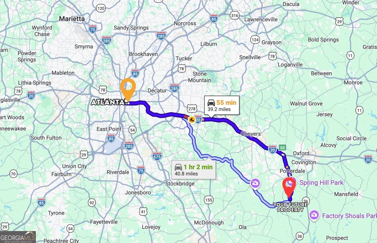 0 Stewart Road Covington, GA 30016 - Photo 4 of 5 a view of entryway and a street