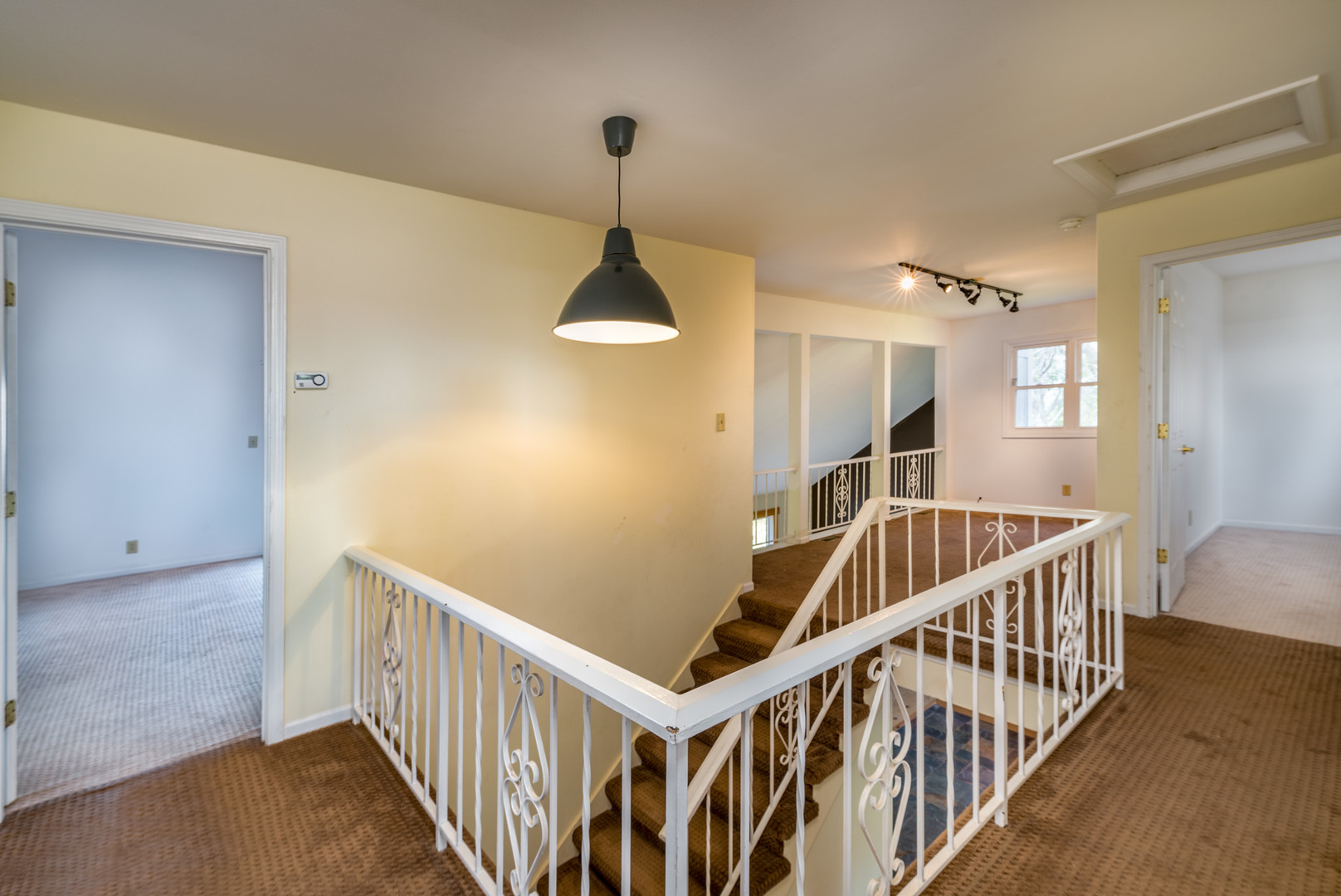 40W977 Plank Road Elgin, IL 60124 - Photo 13 of 38 a view of staircase with railing and white walls
