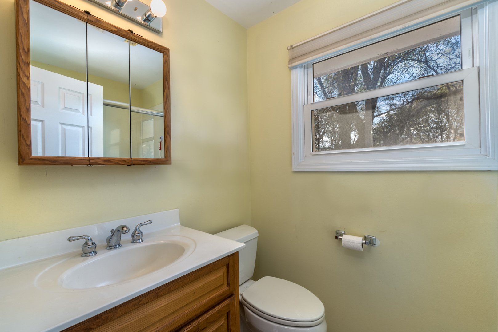40W977 Plank Road Elgin, IL 60124 - Photo 21 of 38 a bathroom with a toilet sink and mirror