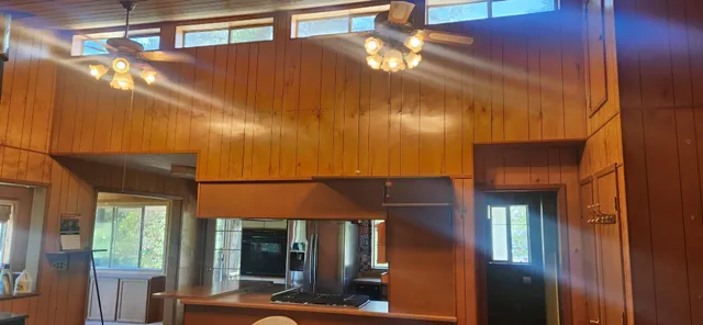 a view of front door