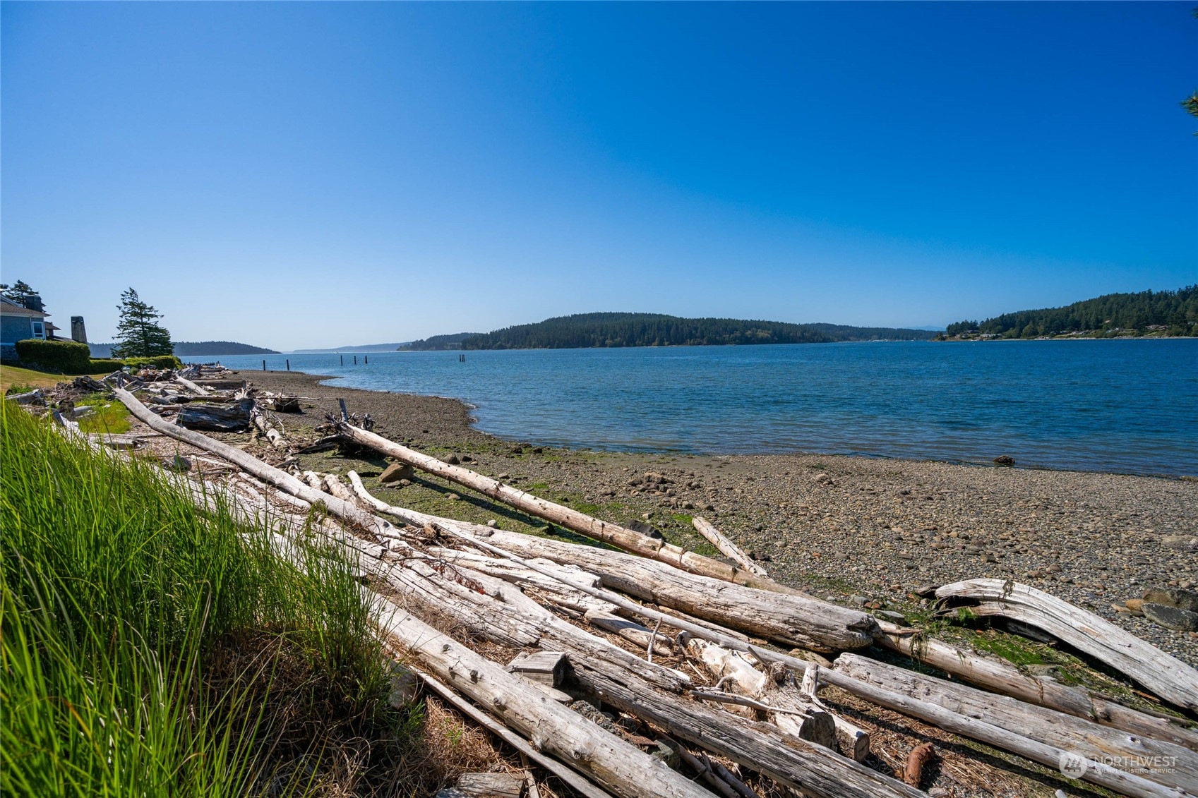 15215 Gibralter Road Anacortes, WA 98221 - Photo 33 of 40 a view of outdoor space and ocean view