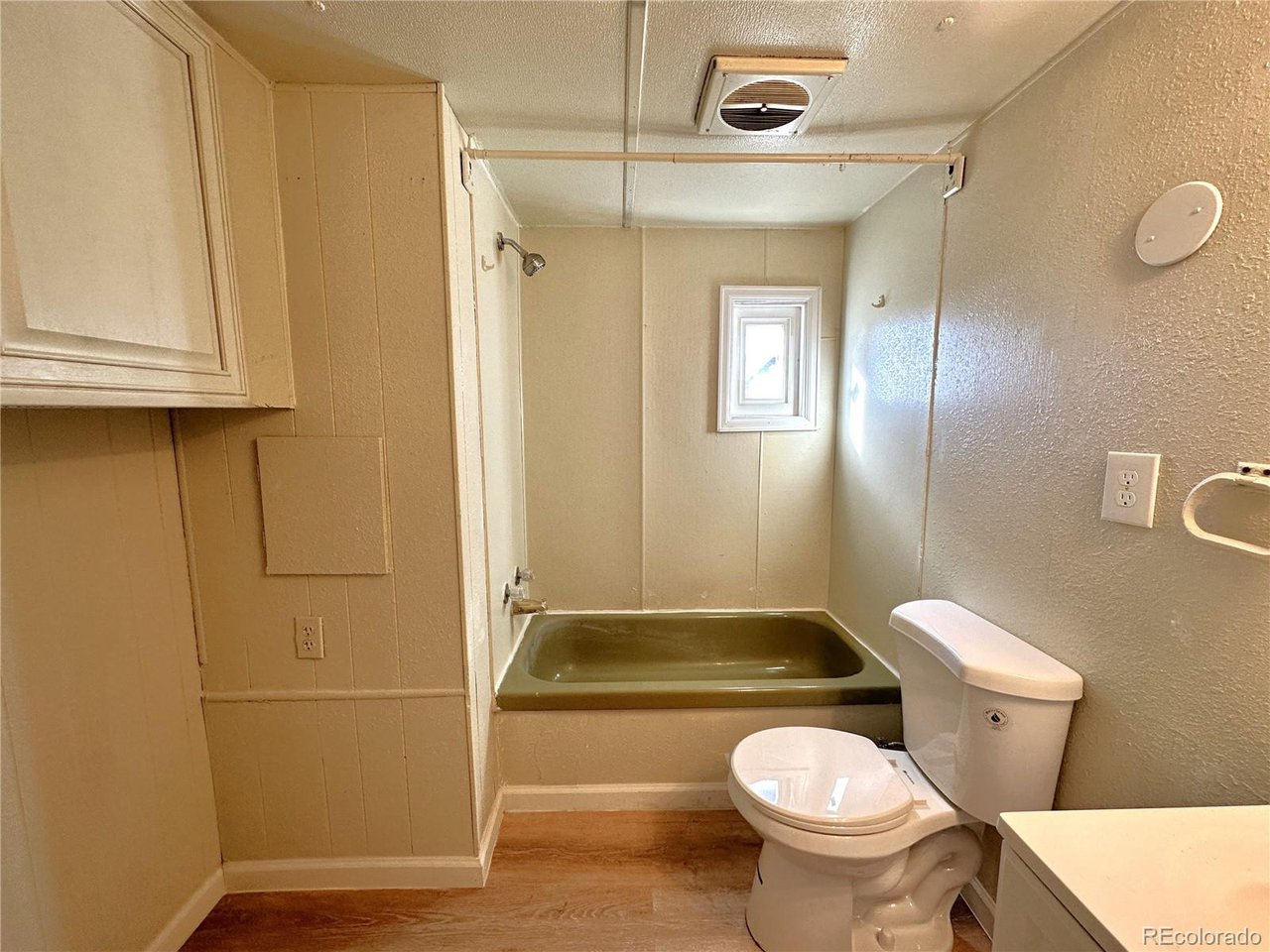 155 Indiana Avenue Limon, CO 80828 - Photo 17 of 27 a bathroom with a sink toilet and shower